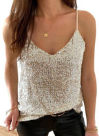 Top wiązany pod szyją z falbankami przy rękawach