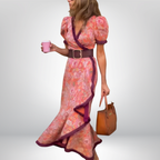 Vivienne™ | Elegancka Sukienka Kopertowa