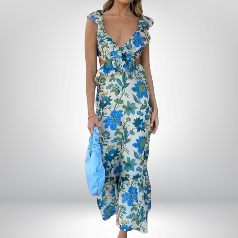 Amara | Elegancka letnia sukienka maxi