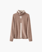Natalia™ | Luksusowy Sweter Mink Cashmere z Falbanką