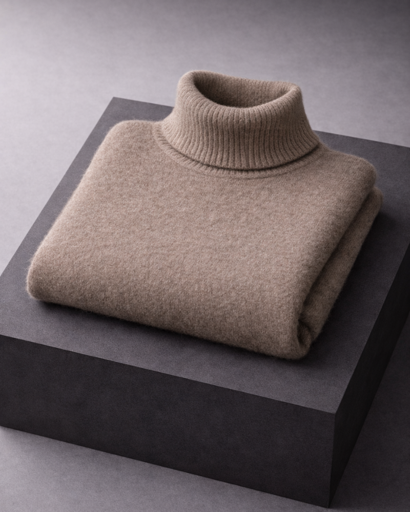 Anna | Klasyczny Golf Dzianinowy