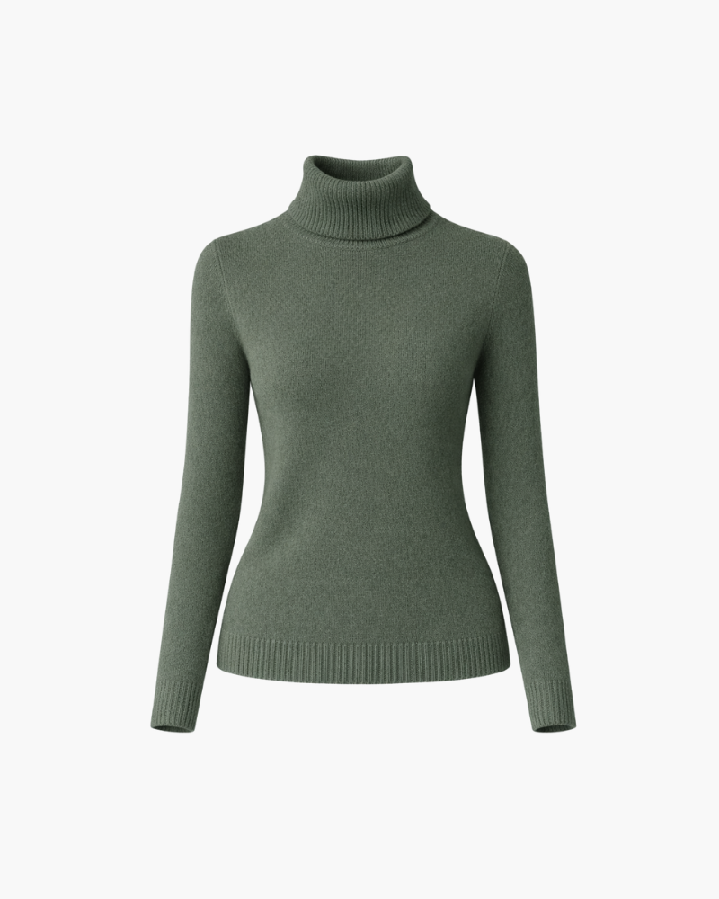 Anna | Klasyczny Golf Dzianinowy