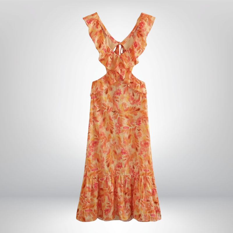 Amara | Elegancka letnia sukienka maxi