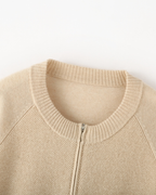 Magdalena™ | Kaszmirowy Kardigan z Podwójnym Zamkiem