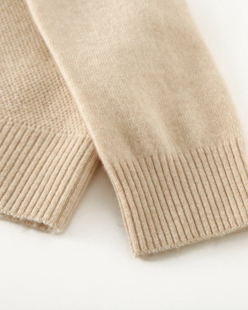 Magdalena™ | Kaszmirowy Kardigan z Podwójnym Zamkiem