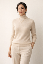 Anna | Klasyczny Golf Dzianinowy